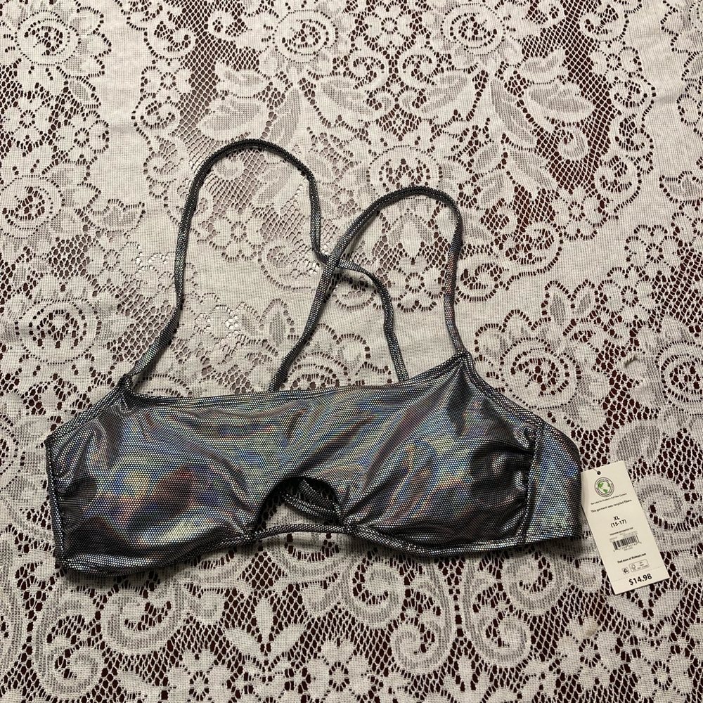 Holographic Bikini Top XL